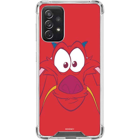 Disney Mulan Mushu Galaxy A72 5G Clear Case